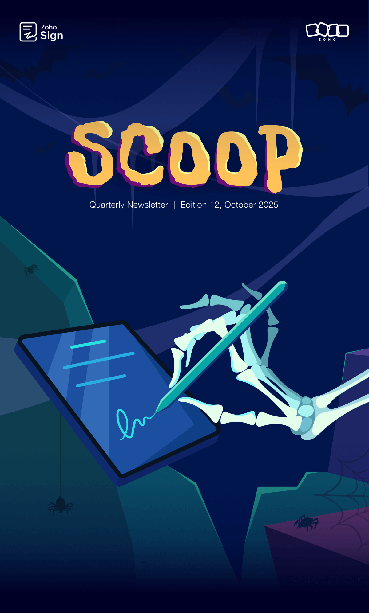 Zoho Sign Newsletter Hero