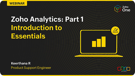 Zoho Analytics Part 1