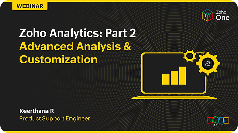 Zoho Analytics Part 2