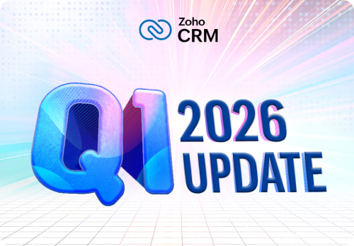 Zoho CRM Q1 Update