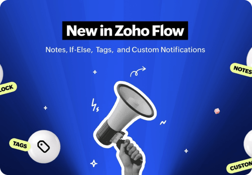 Zoho Flow new features
