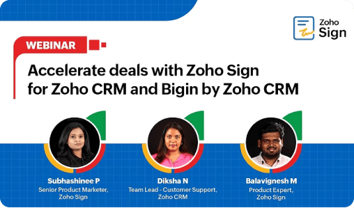 eSign for Zoho CRM
