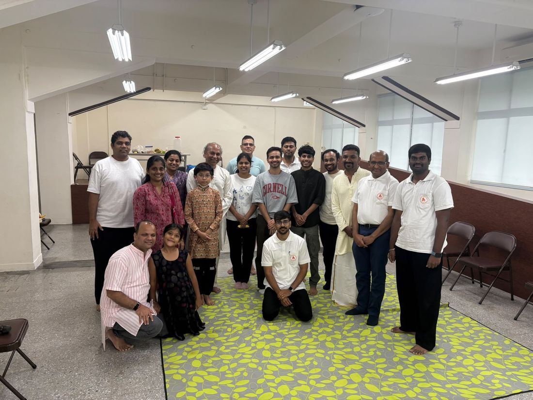Gurupournima Utsav at the Swami Vivekanand Shakha, Taipei