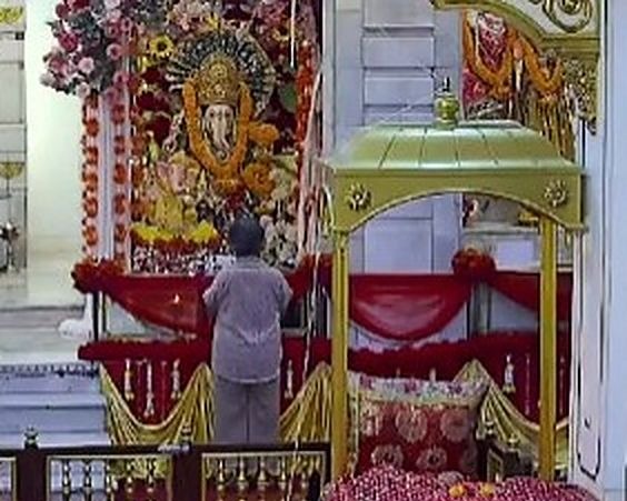 Bhagwan Ganesha enshrined at Wat Thep Monthian