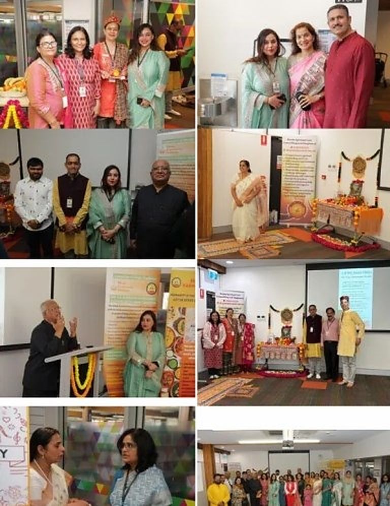 The 'Chanting for Mental Health' programme at Coopers Plains Library