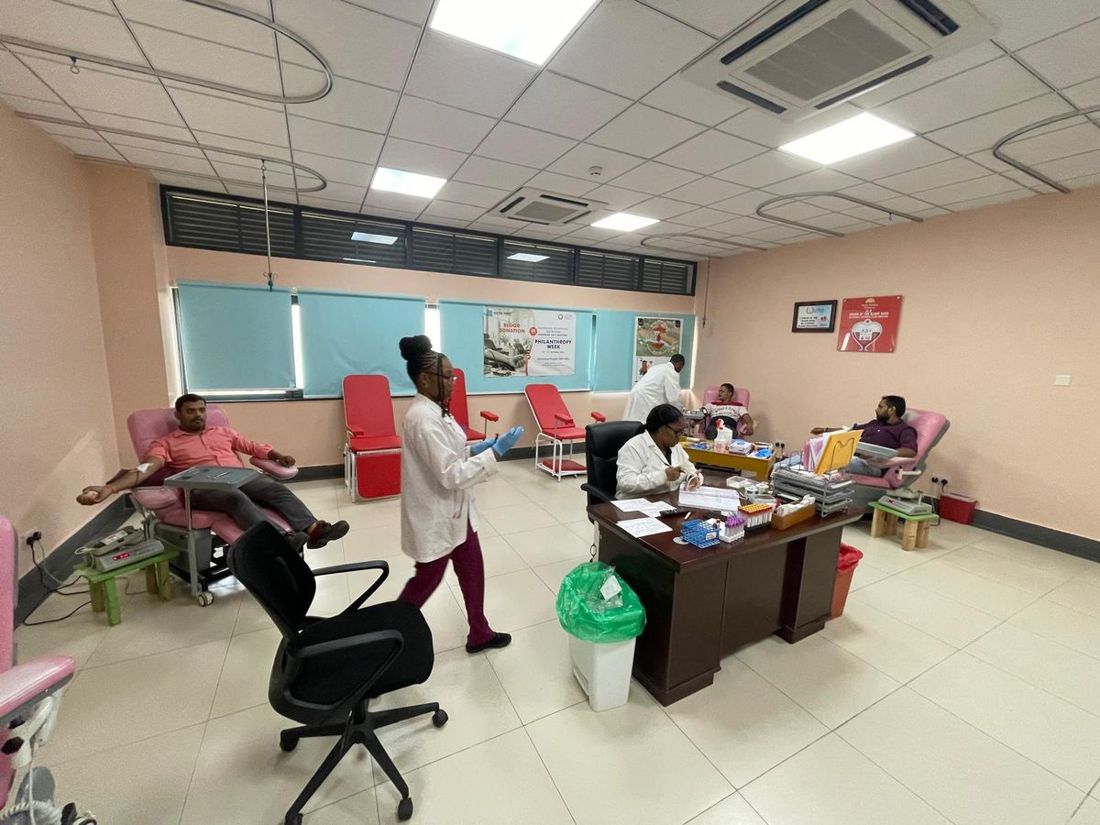 Sewa Dominica's sixth blood drive
