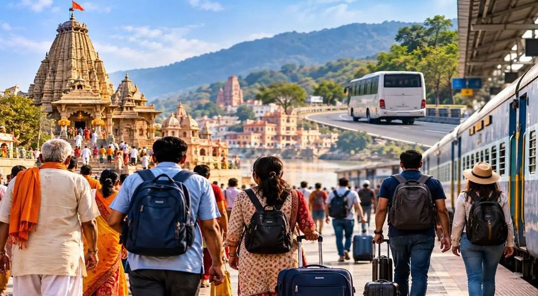 Nearly half of Bharat's overnight trips are for pilgrimage