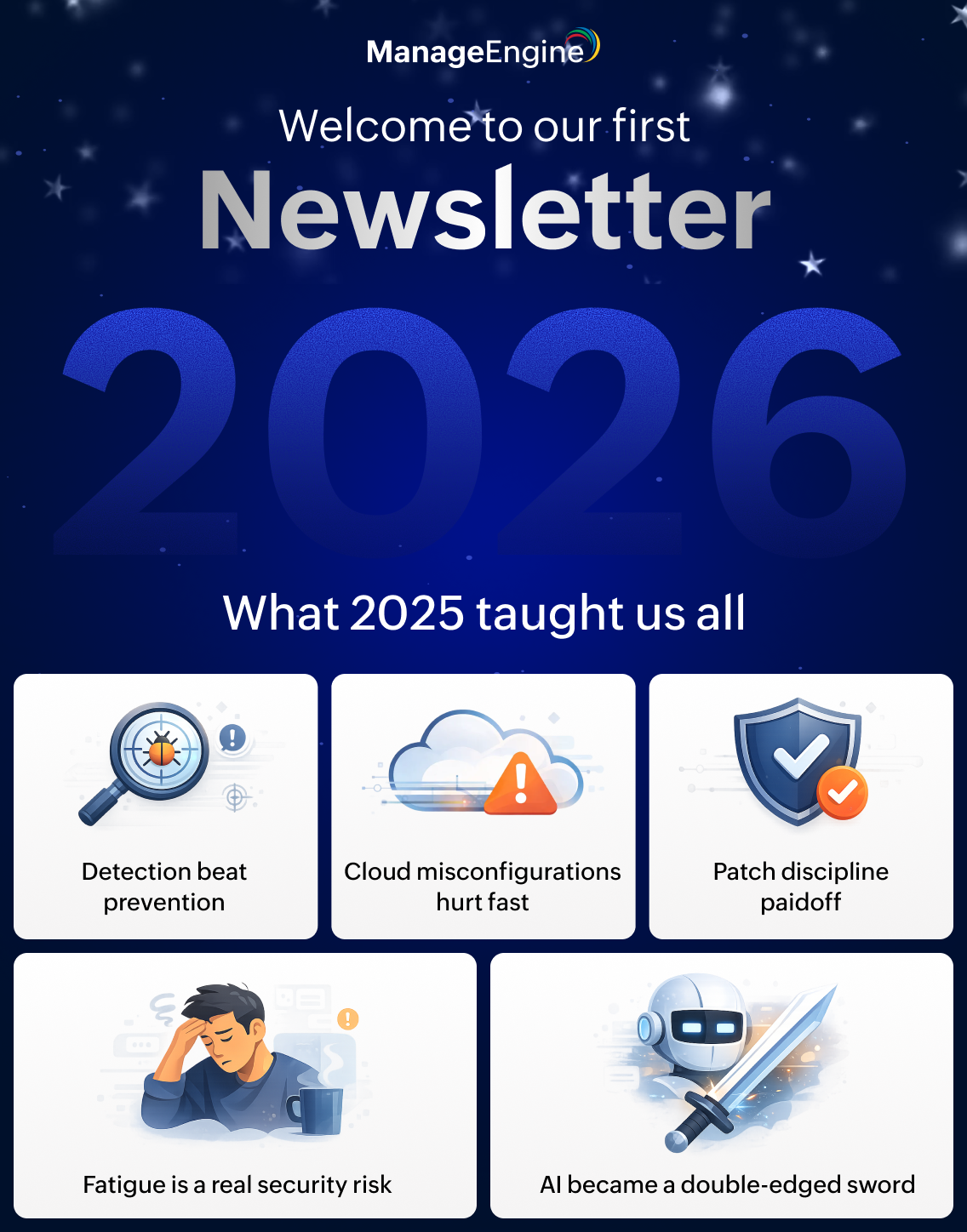 Welcome to our first Newsletter 2026