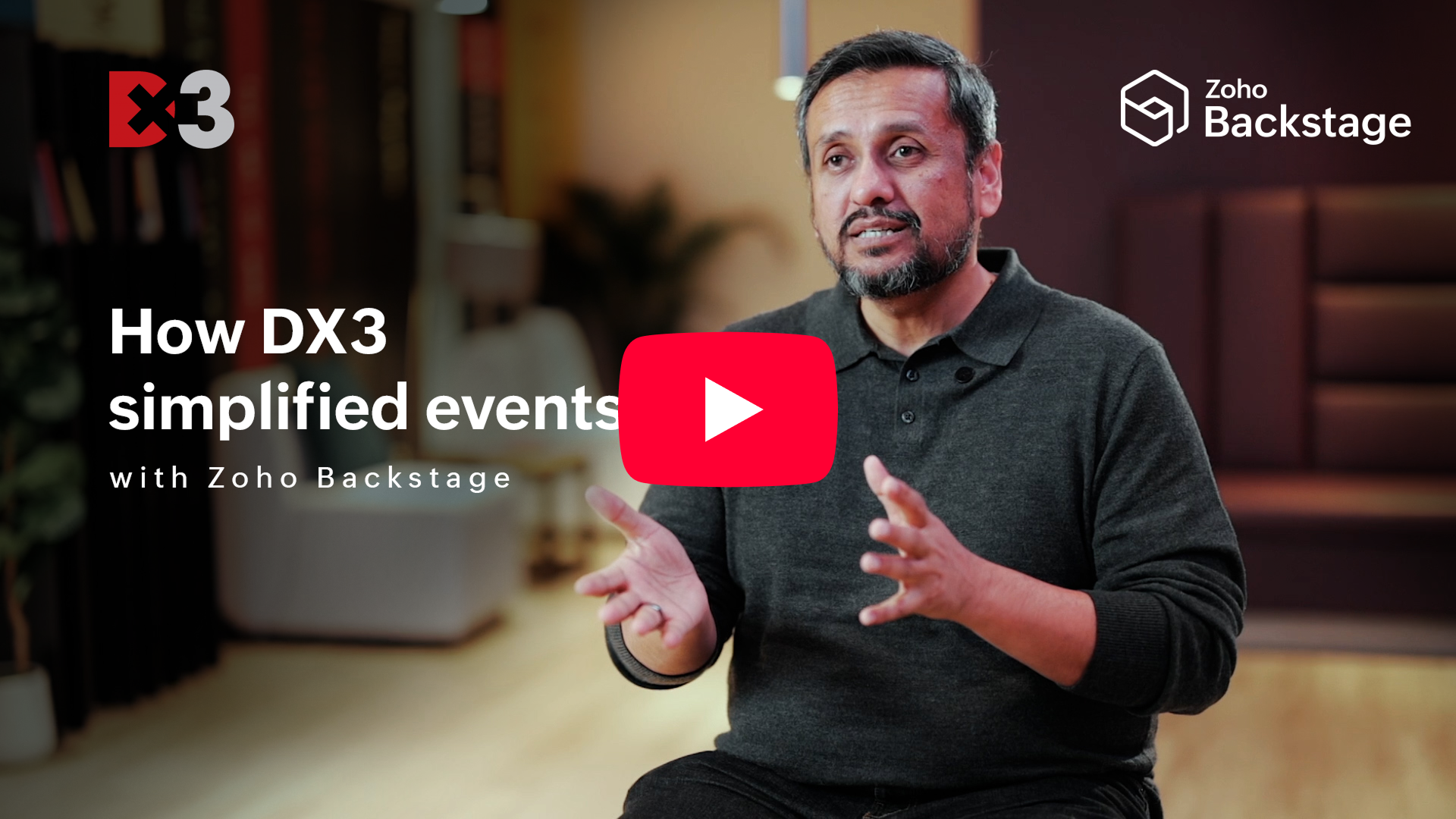 How DX3 simplified events with Zoho Backstage